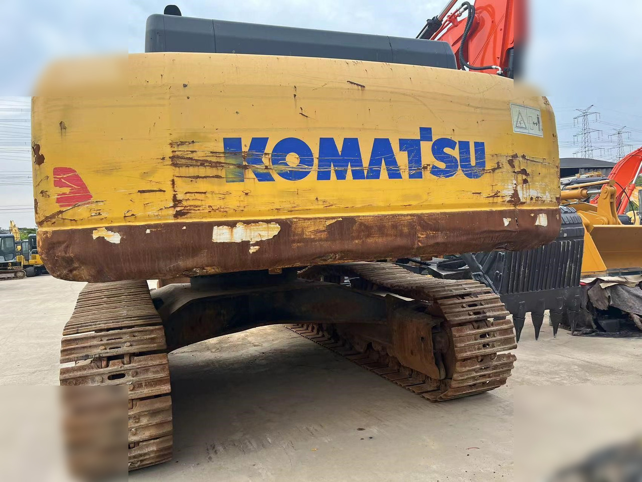 KOMATSU PC400-8 - Pásové rýpadlo: obrázok 3 KOMATSU PC400-8 - Pásové rýpadlo: obrázok 3