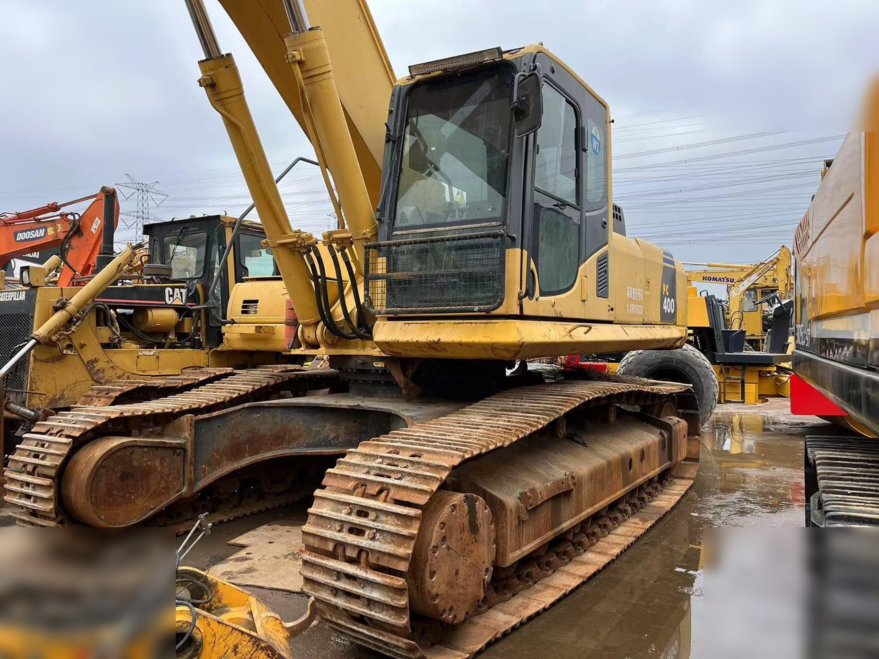 KOMATSU PC400-8 - Pásové rýpadlo: obrázok 5 KOMATSU PC400-8 - Pásové rýpadlo: obrázok 5