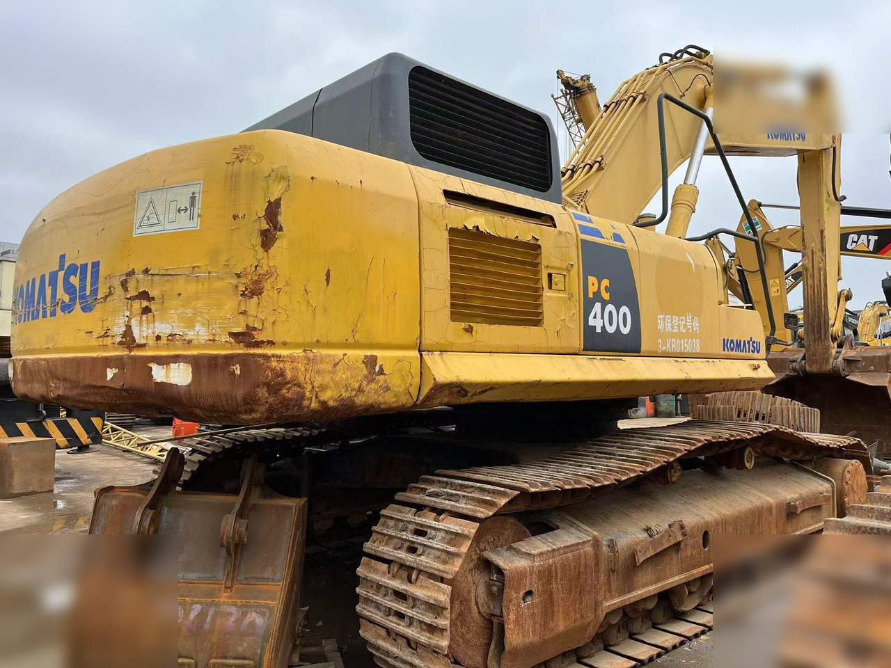 KOMATSU PC400-8 - Pásové rýpadlo: obrázok 4 KOMATSU PC400-8 - Pásové rýpadlo: obrázok 4