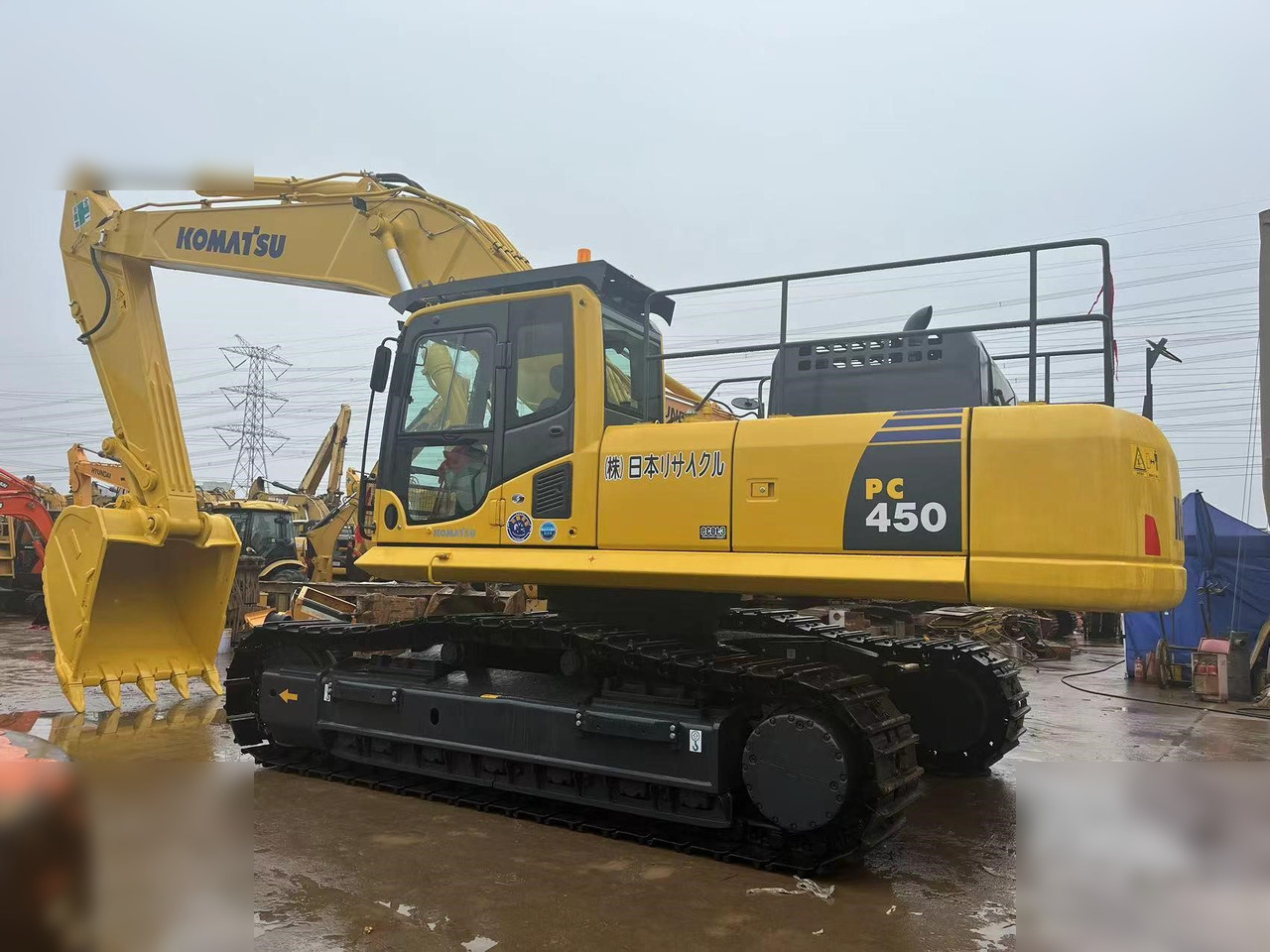 KOMATSU PC450-8 - Pásové rýpadlo: obrázok 2 KOMATSU PC450-8 - Pásové rýpadlo: obrázok 2
