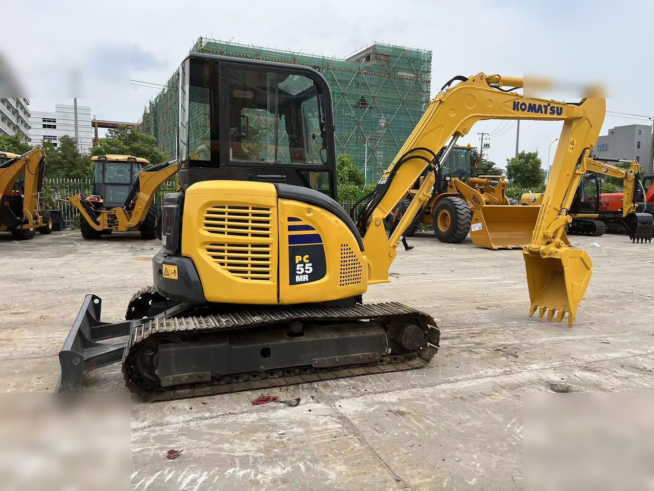 KOMATSU PC55MR-2 - Mini rýpadlo: obrázok 1 KOMATSU PC55MR-2 - Mini rýpadlo: obrázok 1
