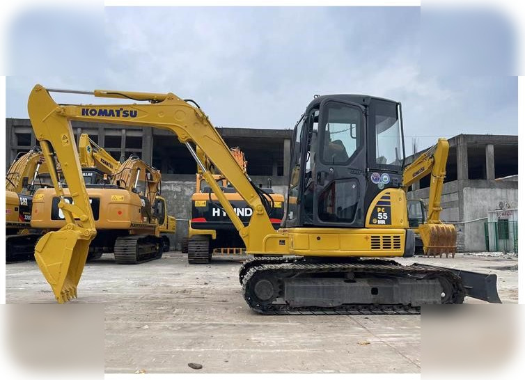 KOMATSU PC55MR-2 - Mini rýpadlo: obrázok 1 KOMATSU PC55MR-2 - Mini rýpadlo: obrázok 1