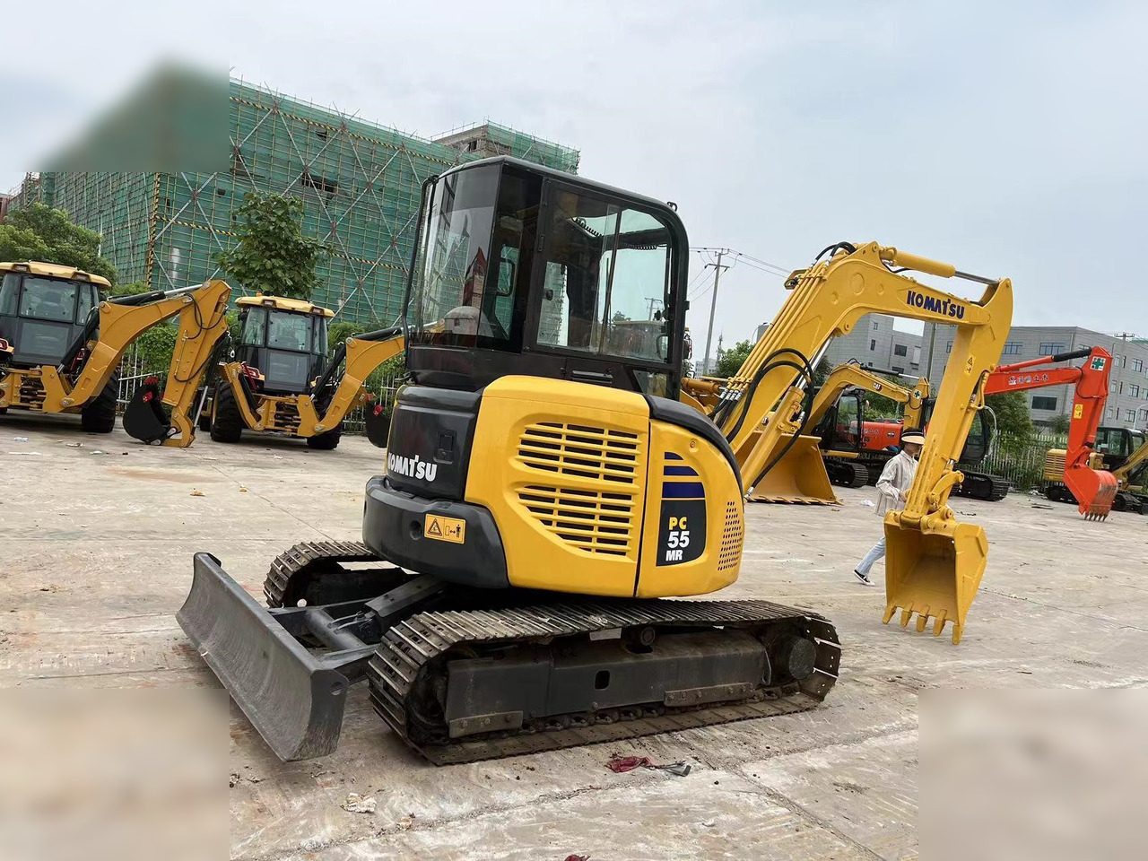 KOMATSU PC55MR-2 - Mini rýpadlo: obrázok 3 KOMATSU PC55MR-2 - Mini rýpadlo: obrázok 3