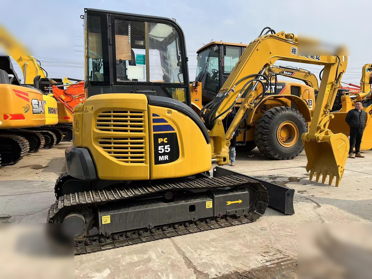 KOMATSU PC55MR-2 - Mini rýpadlo: obrázok 1 KOMATSU PC55MR-2 - Mini rýpadlo: obrázok 1