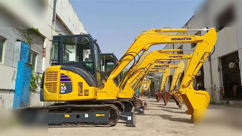 KOMATSU PC55MR-2 - Mini rýpadlo: obrázok 1 KOMATSU PC55MR-2 - Mini rýpadlo: obrázok 1