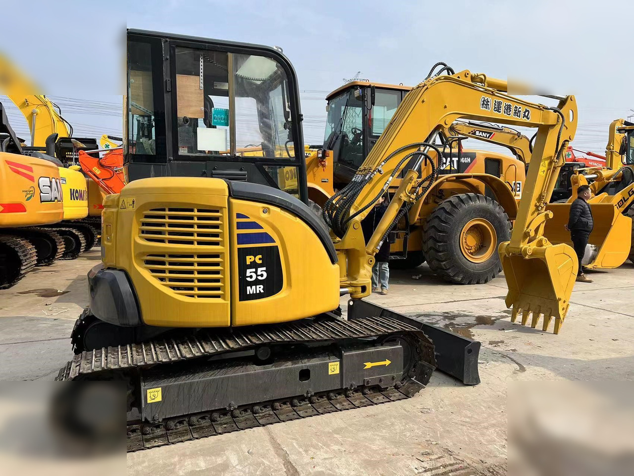 KOMATSU PC55MR-3 - Mini rýpadlo: obrázok 2 KOMATSU PC55MR-3 - Mini rýpadlo: obrázok 2