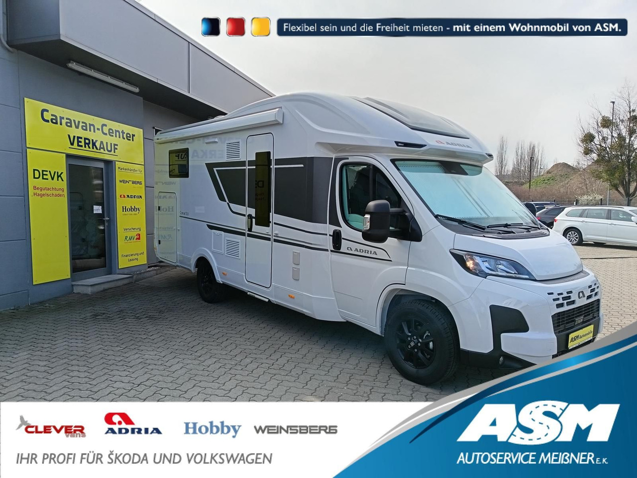 Adria Coral ALL-IN 650 DL*LUFTFEDERUNG HA*SOLAR*SOFORT - Polointegrované obytné auto: obrázok 1 Adria Coral ALL-IN 650 DL*LUFTFEDERUNG HA*SOLAR*SOFORT - Polointegrované obytné auto: obrázok 1