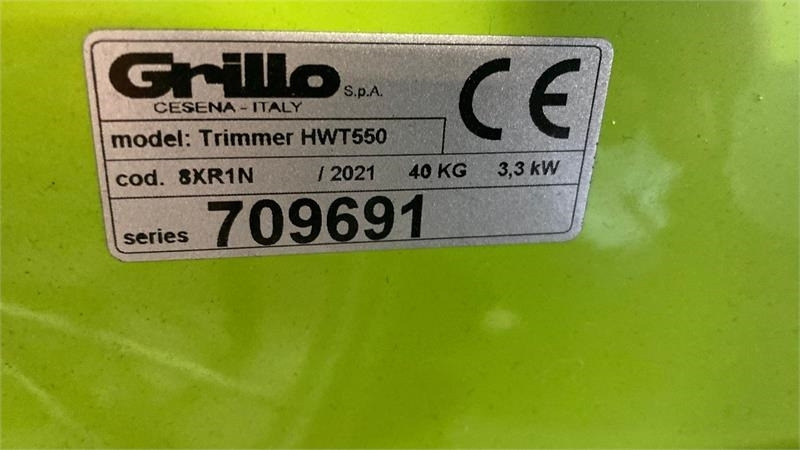 Grillo HWT 550 - Záhradná kosačka: obrázok 4 Grillo HWT 550 - Záhradná kosačka: obrázok 4