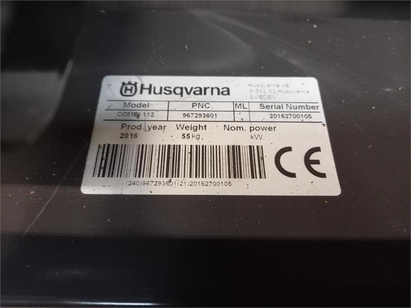 Husqvarna COMBI 112 P 524 - Záhradná kosačka: obrázok 3 Husqvarna COMBI 112 P 524 - Záhradná kosačka: obrázok 3