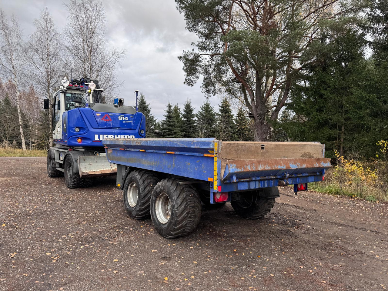 Liebherr A 914 Compact Litronic - Kolesové rýpadlo: obrázok 5 Liebherr A 914 Compact Litronic - Kolesové rýpadlo: obrázok 5