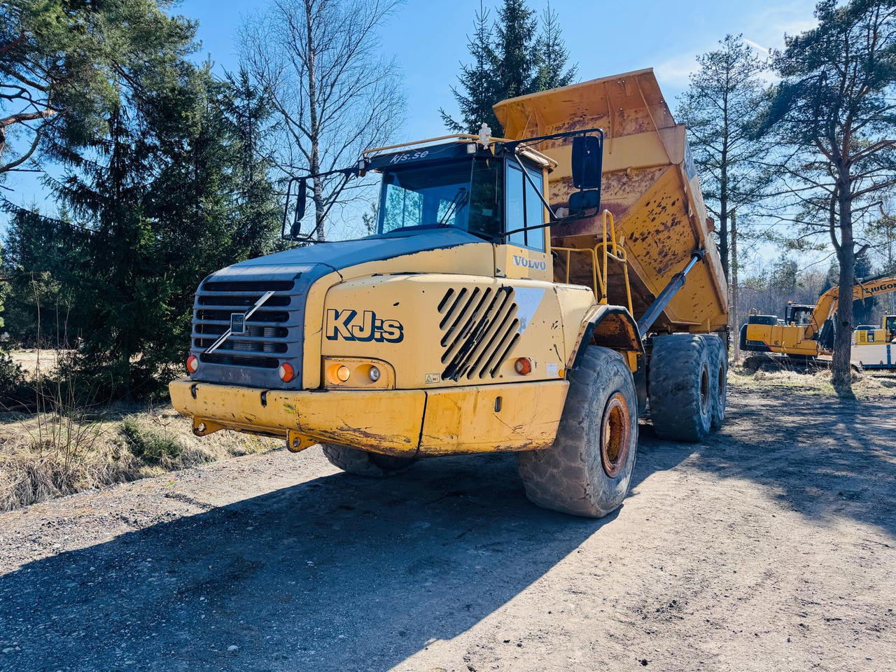 Volvo A35D - Ťahačový kĺbový damper: obrázok 1 Volvo A35D - Ťahačový kĺbový damper: obrázok 1