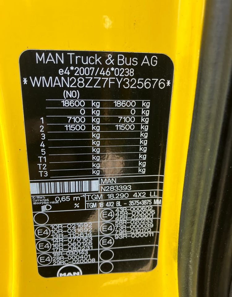 MAN MAN TGM 18.290 SYPIALKA chłodnia izoterma kontener - Chladirenské nákladné vozidlo: obrázok 3 MAN MAN TGM 18.290 SYPIALKA chłodnia izoterma kontener - Chladirenské nákladné vozidlo: obrázok 3