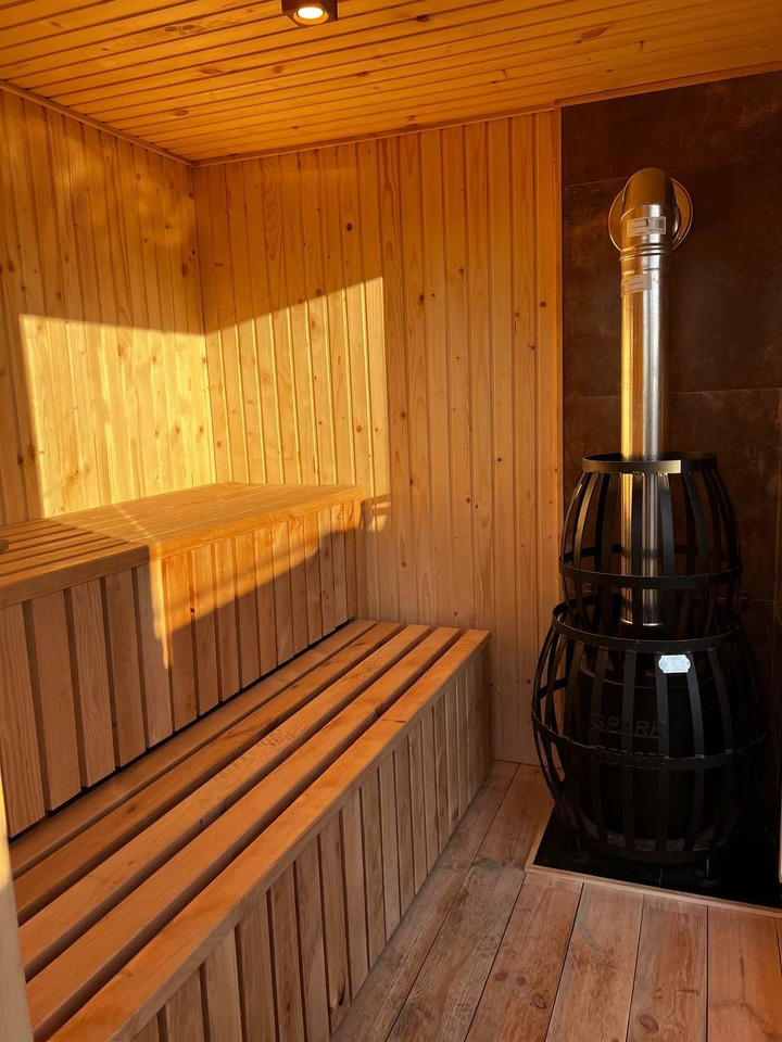 IDEX Sauna 200x220x200 cm – Compact Outdoor or Indoor Sauna Cabin Mobile Sauna - Obytný kontajner: obrázok 4 IDEX Sauna 200x220x200 cm – Compact Outdoor or Indoor Sauna Cabin Mobile Sauna - Obytný kontajner: obrázok 4