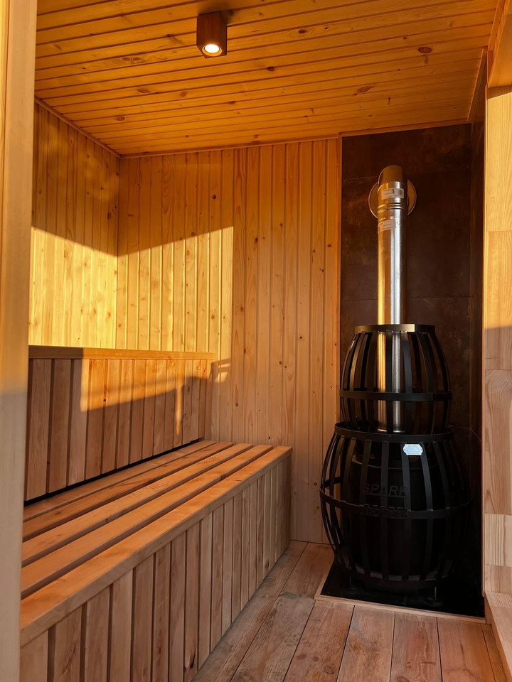 IDEX Sauna 200x220x200 cm – Compact Outdoor or Indoor Sauna Cabin Mobile Sauna - Obytný kontajner: obrázok 3 IDEX Sauna 200x220x200 cm – Compact Outdoor or Indoor Sauna Cabin Mobile Sauna - Obytný kontajner: obrázok 3