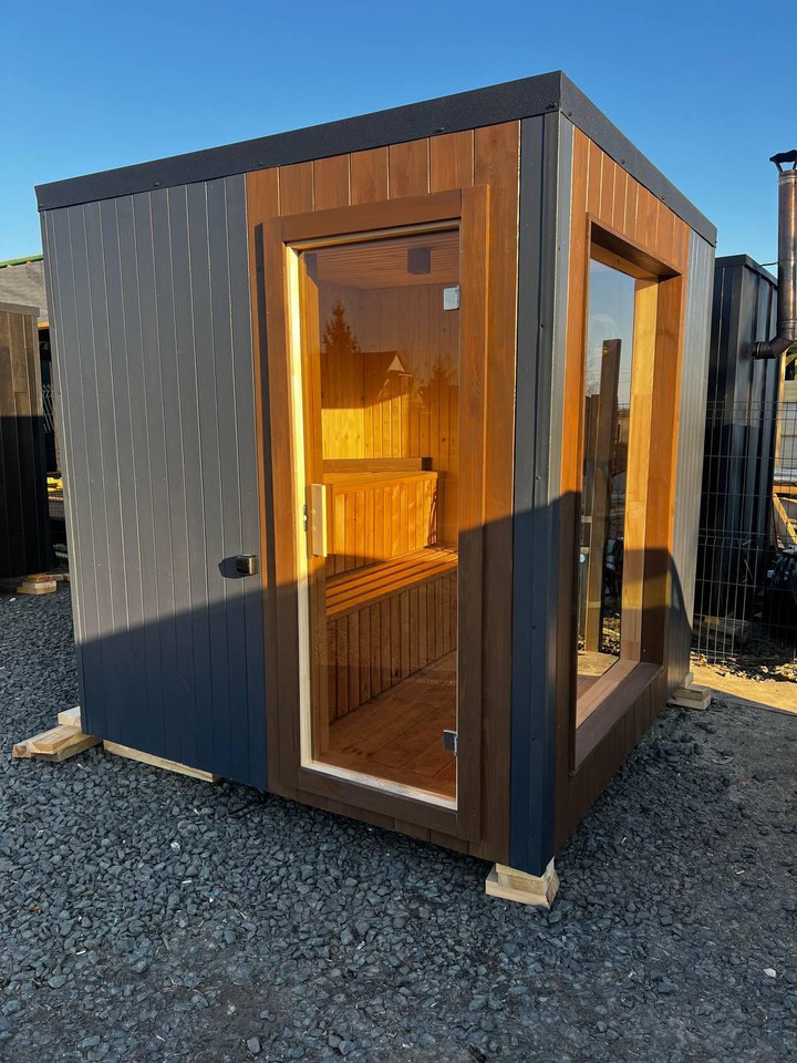 IDEX Sauna 200x220x200 cm – Compact Outdoor or Indoor Sauna Cabin Mobile Sauna - Obytný kontajner: obrázok 1 IDEX Sauna 200x220x200 cm – Compact Outdoor or Indoor Sauna Cabin Mobile Sauna - Obytný kontajner: obrázok 1