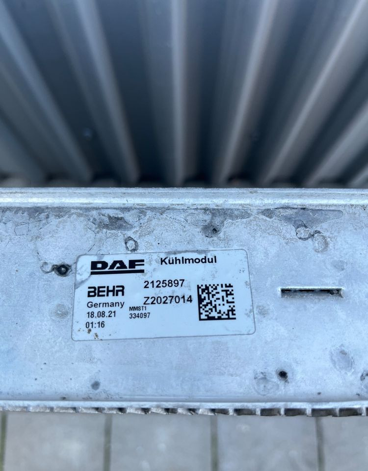 Intercooler DAF XF 106 euro 6 lift chłodnica powietrza 2021 - Chladiaci systém pre Nákladné auto: obrázok 3 Intercooler DAF XF 106 euro 6 lift chłodnica powietrza 2021 - Chladiaci systém pre Nákladné auto: obrázok 3
