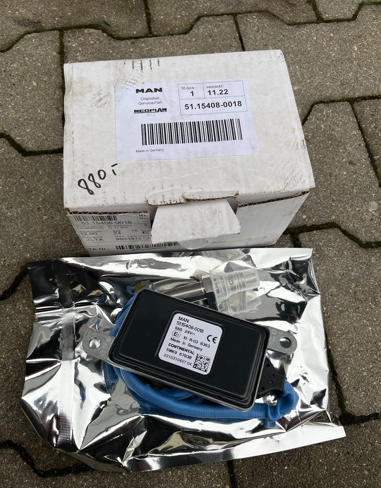 NOWY czujnik NOX MAN TGX TGS euro 6 sensor - Výfukový systém pre Nákladné auto: obrázok 1 NOWY czujnik NOX MAN TGX TGS euro 6 sensor - Výfukový systém pre Nákladné auto: obrázok 1