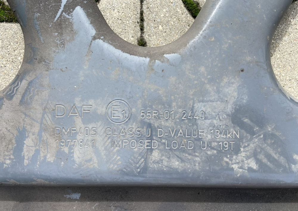 Płyta montażowa pod siodło DAF łapy Jost 150mm SK 0010056 - Točnica pre Nákladné auto: obrázok 3 Płyta montażowa pod siodło DAF łapy Jost 150mm SK 0010056 - Točnica pre Nákladné auto: obrázok 3