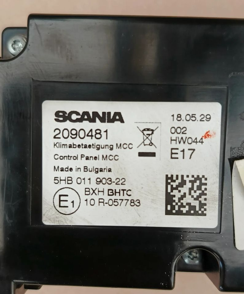 SCANIA P PANEL NAWIEWU - Kabína a interiér pre Nákladné auto: obrázok 2 SCANIA P PANEL NAWIEWU - Kabína a interiér pre Nákladné auto: obrázok 2