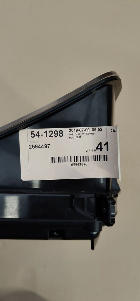 SCANIA R S LICZNIK ZEGARY 2594497 - Palubná doska pre Nákladné auto: obrázok 2 SCANIA R S LICZNIK ZEGARY 2594497 - Palubná doska pre Nákladné auto: obrázok 2