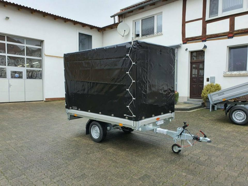 Böckmann PKW-Anhänger, 1,35to. Hochlader, 100 km/h - Auto príves: obrázok 1 Böckmann PKW-Anhänger, 1,35to. Hochlader, 100 km/h - Auto príves: obrázok 1