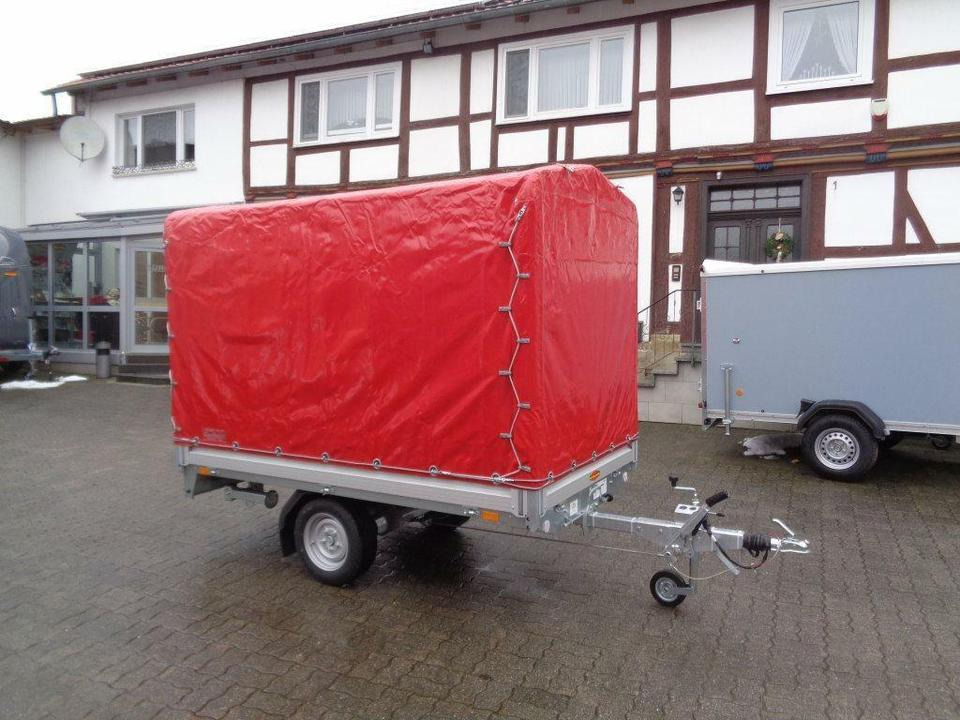 Böckmann PKW-Anhänger, 1,35to. Hochlader, 100 km/h - Auto príves: obrázok 1 Böckmann PKW-Anhänger, 1,35to. Hochlader, 100 km/h - Auto príves: obrázok 1
