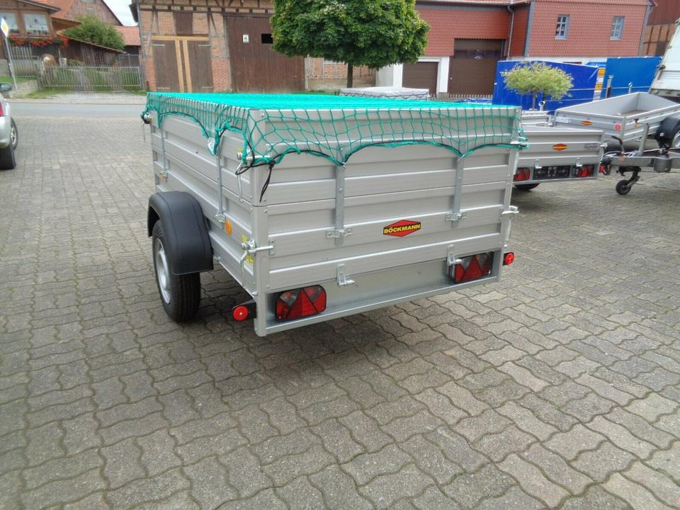 Böckmann PKW-Anhänger, 750 kg, Kastenaufsatz, Containernetz - Auto príves: obrázok 4 Böckmann PKW-Anhänger, 750 kg, Kastenaufsatz, Containernetz - Auto príves: obrázok 4