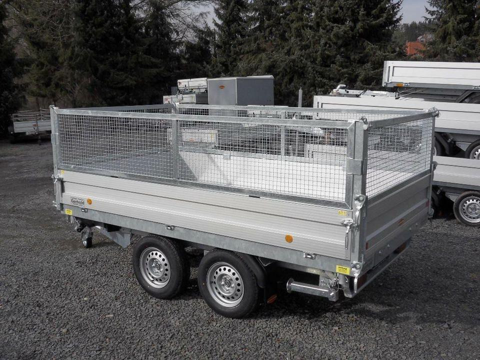 Böckmann PKW-Anhänger, Elektro-Dreiseitenkipper, 3,5to. - Príves sklápěcí: obrázok 4 Böckmann PKW-Anhänger, Elektro-Dreiseitenkipper, 3,5to. - Príves sklápěcí: obrázok 4