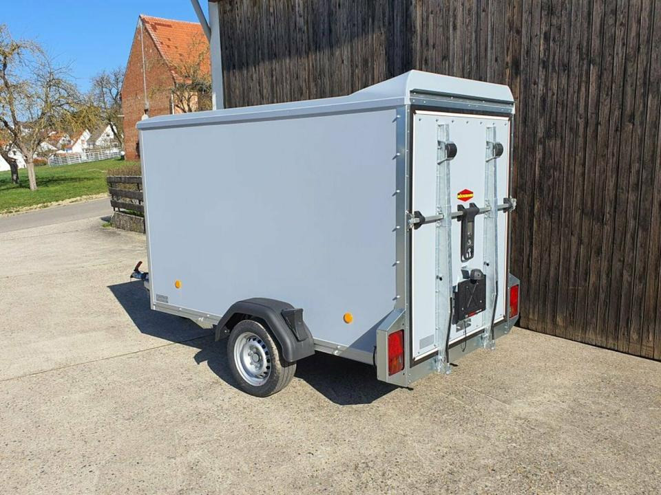 Böckmann PKW-Anhänger Koffer 1,35t Auffahrrampe Ladehöhe 42cm - Auto príves: obrázok 5 Böckmann PKW-Anhänger Koffer 1,35t Auffahrrampe Ladehöhe 42cm - Auto príves: obrázok 5