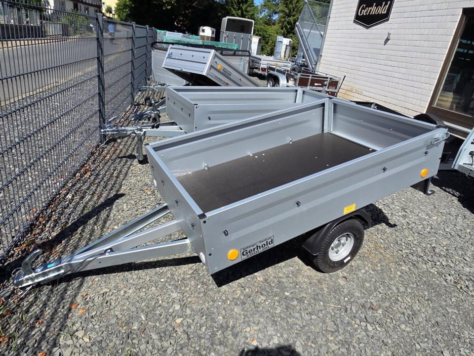 Böckmann, TPV-PKW Anhänger, 650 kg, ungebremst, Hochlader, - Auto príves: obrázok 1 Böckmann, TPV-PKW Anhänger, 650 kg, ungebremst, Hochlader, - Auto príves: obrázok 1
