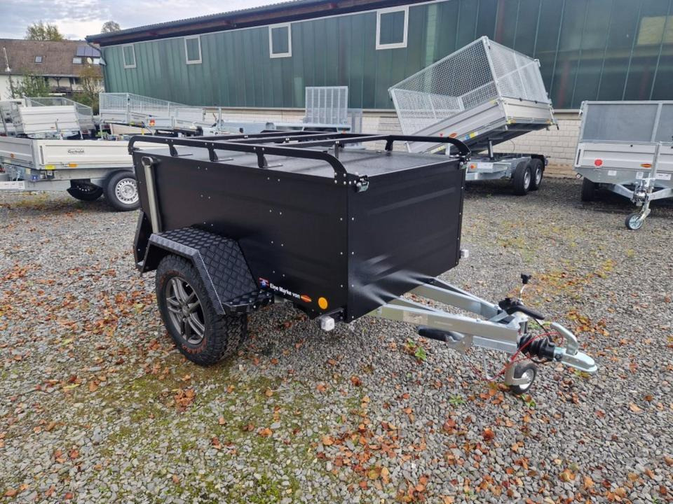 PKW Anhänger Offroad Kofferanhänger 100km/h TPV Böckmann Dachzelt - Auto príves: obrázok 1 PKW Anhänger Offroad Kofferanhänger 100km/h TPV Böckmann Dachzelt - Auto príves: obrázok 1