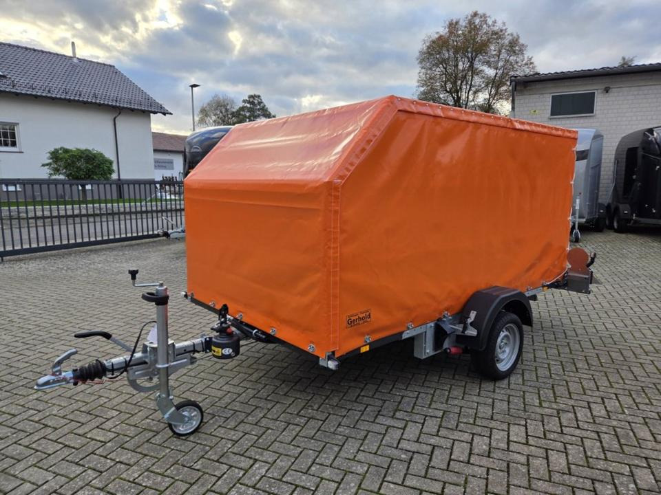 PKW Anhänger Unsinn Absenkanhänger 100 km/h Alubordwände Plane - Auto príves: obrázok 3 PKW Anhänger Unsinn Absenkanhänger 100 km/h Alubordwände Plane - Auto príves: obrázok 3