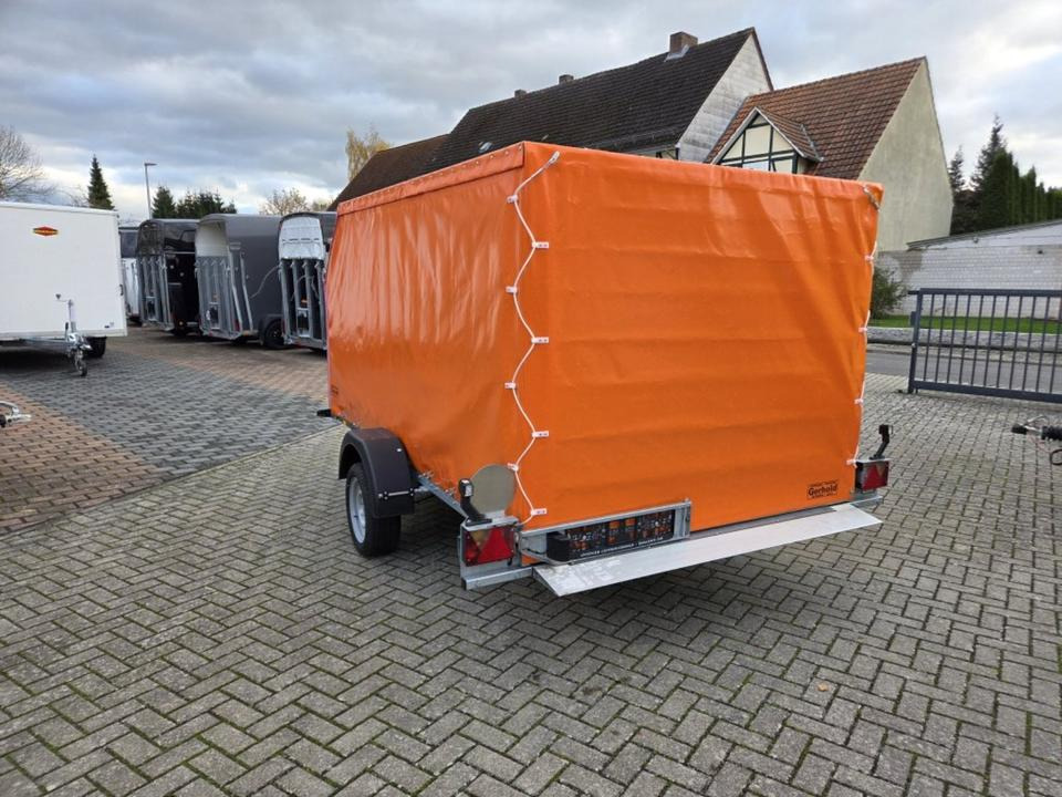 PKW Anhänger Unsinn Absenkanhänger 100 km/h Alubordwände Plane - Auto príves: obrázok 5 PKW Anhänger Unsinn Absenkanhänger 100 km/h Alubordwände Plane - Auto príves: obrázok 5