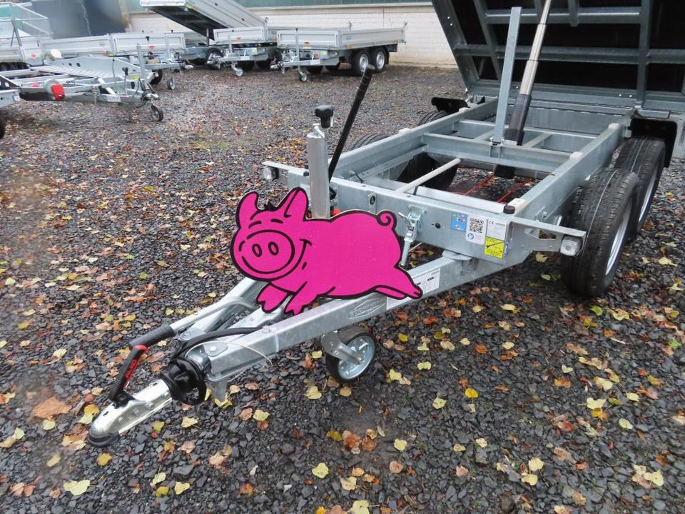 Príves sklápěcí Schweinepreis, Böckmann PKW-Anhänger, Rückwärtskipper, 2,7 to.: obrázok 15