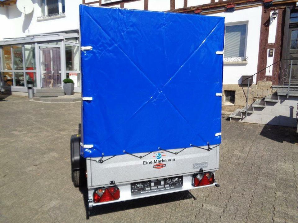 TPV-Böckmann PKW Anhänger, Plane u. Spriegel, 100 km/h - Auto príves: obrázok 5 TPV-Böckmann PKW Anhänger, Plane u. Spriegel, 100 km/h - Auto príves: obrázok 5