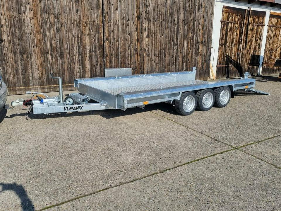 Vlemmix Tridem Maschinentransporter 3,5t Minibagger - Prepravník stavebných strojov: obrázok 5 Vlemmix Tridem Maschinentransporter 3,5t Minibagger - Prepravník stavebných strojov: obrázok 5