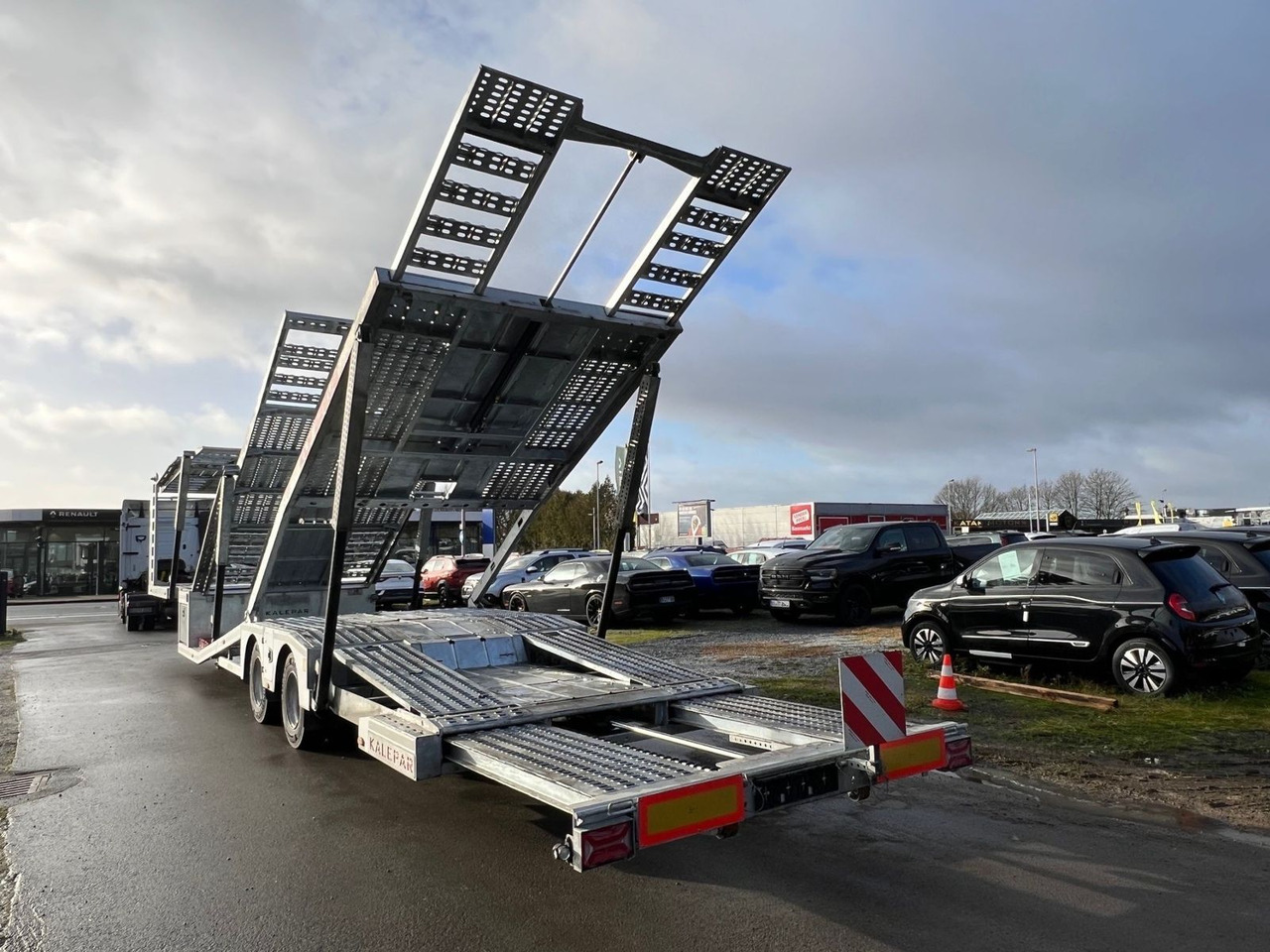 KALEPAR KLP228V6 6er-Autotransporter VDI2700 - Náves prepravník áut: obrázok 4 KALEPAR KLP228V6 6er-Autotransporter VDI2700 - Náves prepravník áut: obrázok 4