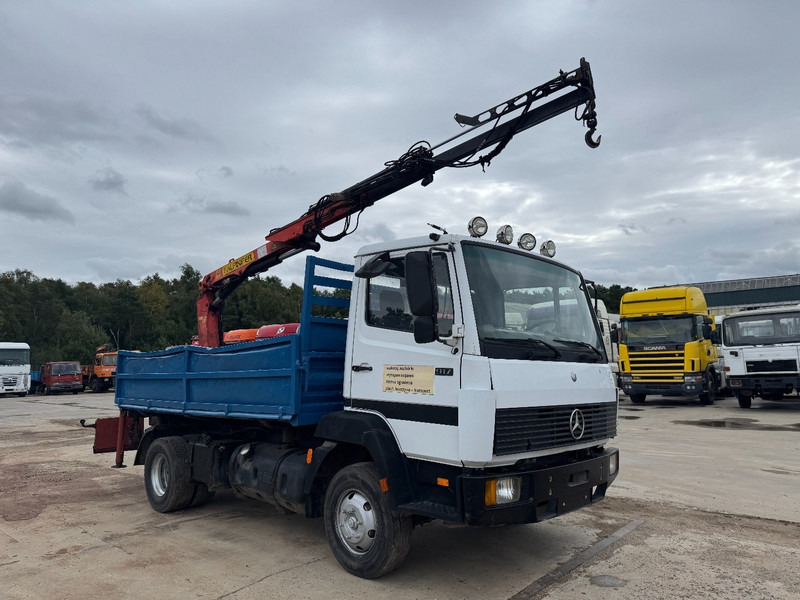 Mercedes-Benz SK 917 (STEEL SUSPENSION / PARLFINGER CRANE / AUXILIARY / 6 CYLINDER WITH MANUAL PUMP) - Sklápač, Auto s hydraulickou rukou: obrázok 3 Mercedes-Benz SK 917 (STEEL SUSPENSION / PARLFINGER CRANE / AUXILIARY / 6 CYLINDER WITH MANUAL PUMP) - Sklápač, Auto s hydraulickou rukou: obrázok 3