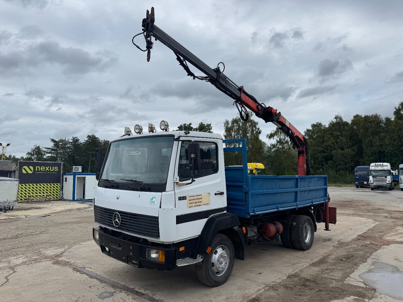 Mercedes-Benz SK 917 (STEEL SUSPENSION / PARLFINGER CRANE / AUXILIARY / 6 CYLINDER WITH MANUAL PUMP) - Sklápač, Auto s hydraulickou rukou: obrázok 1 Mercedes-Benz SK 917 (STEEL SUSPENSION / PARLFINGER CRANE / AUXILIARY / 6 CYLINDER WITH MANUAL PUMP) - Sklápač, Auto s hydraulickou rukou: obrázok 1