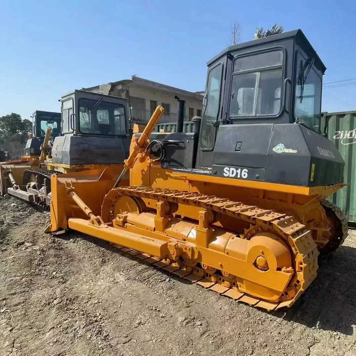 Used China Made SD16 Construction Machinery Shantui SD16 Crawler Bulldozer Earthmoving Machine Used Bulldozer - Buldozér: obrázok 4 Used China Made SD16 Construction Machinery Shantui SD16 Crawler Bulldozer Earthmoving Machine Used Bulldozer - Buldozér: obrázok 4