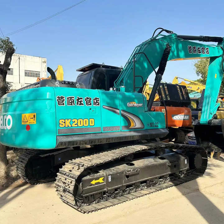 Used High-quality Original Japan Kobelco Sk200-8 Crawler Excavator in Hefei - Pásové rýpadlo: obrázok 1 Used High-quality Original Japan Kobelco Sk200-8 Crawler Excavator in Hefei - Pásové rýpadlo: obrázok 1