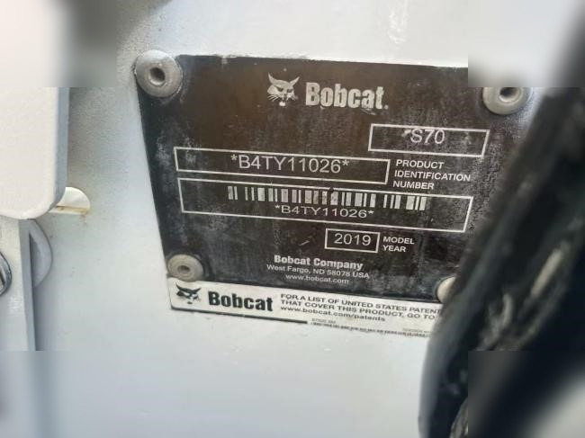 BOBCAT S70 - Šmykom riadený nakladač: obrázok 4 BOBCAT S70 - Šmykom riadený nakladač: obrázok 4