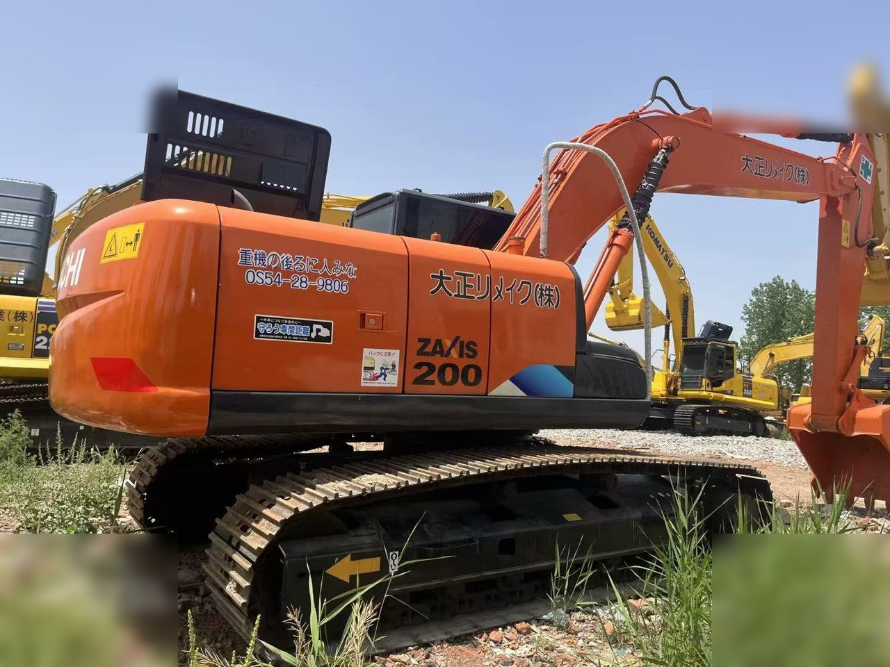 HITACHI ZX200 - Pásové rýpadlo: obrázok 1 HITACHI ZX200 - Pásové rýpadlo: obrázok 1