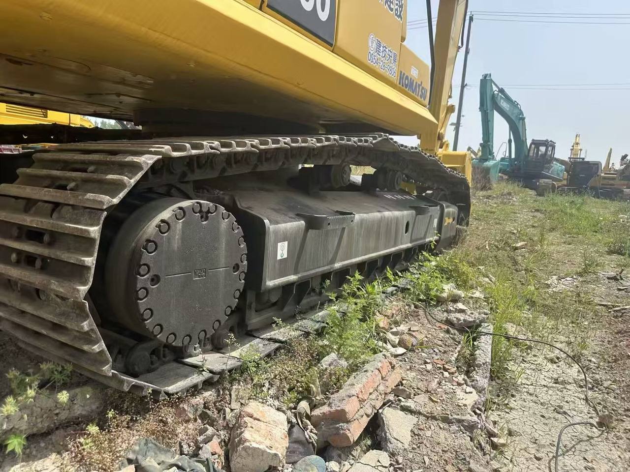 KOMATSU 350 - Pásové rýpadlo: obrázok 5 KOMATSU 350 - Pásové rýpadlo: obrázok 5
