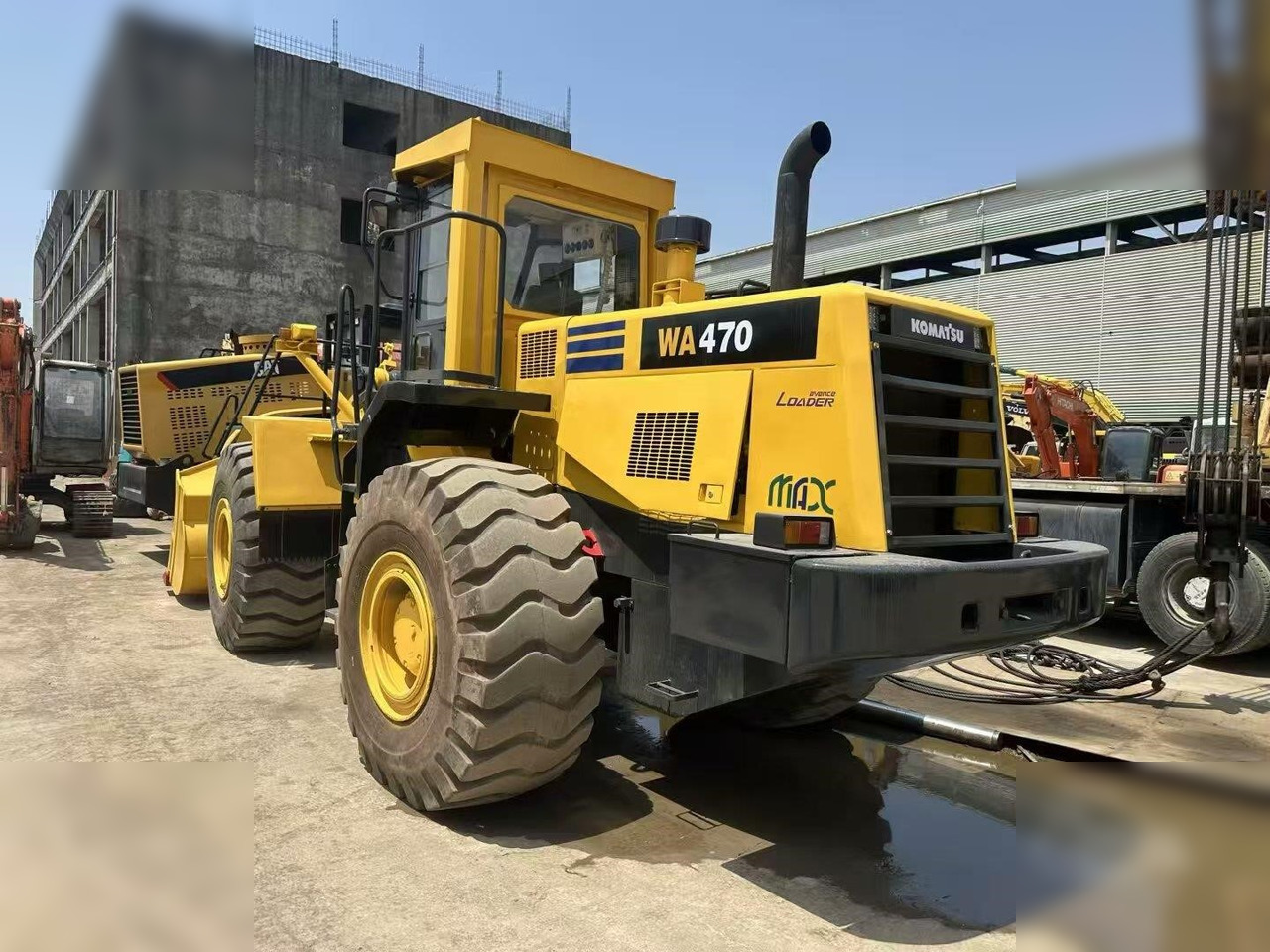 KOMATSU WA470-3 - Kolesový nakladač: obrázok 1 KOMATSU WA470-3 - Kolesový nakladač: obrázok 1