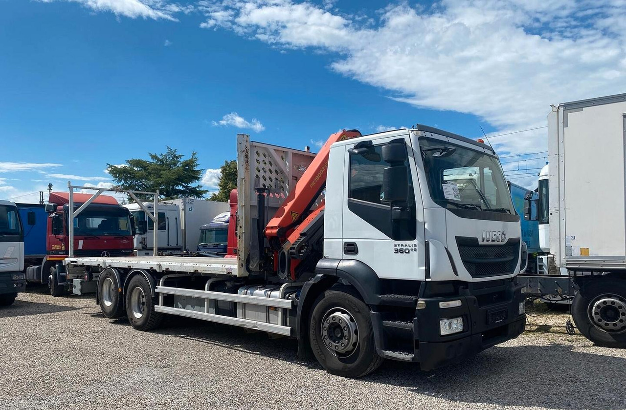 IVECO STRALIS AD260S36 CASSONE FISSO E GRU - Valníkový/ Plošinový nákladný automobil, Auto s hydraulickou rukou: obrázok 2 IVECO STRALIS AD260S36 CASSONE FISSO E GRU - Valníkový/ Plošinový nákladný automobil, Auto s hydraulickou rukou: obrázok 2