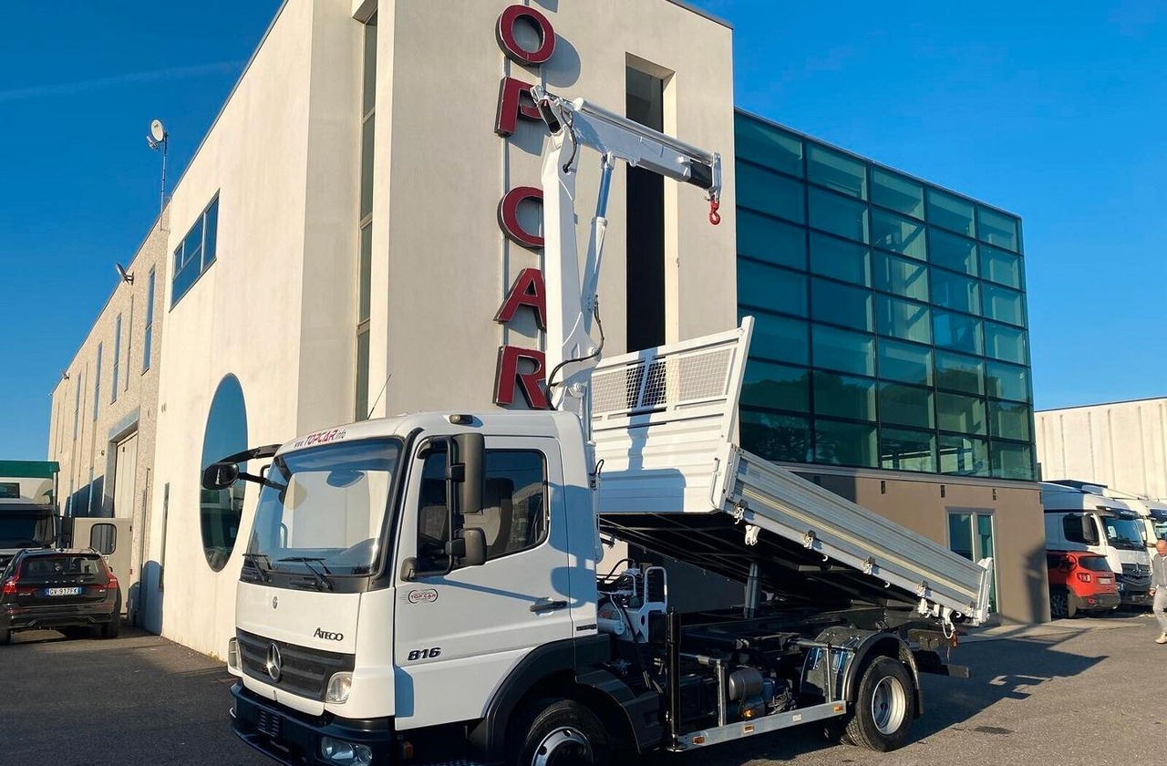 MERCEDES 816 ATEGO RIBALTABILE E GRU - Sklápač, Auto s hydraulickou rukou: obrázok 1 MERCEDES 816 ATEGO RIBALTABILE E GRU - Sklápač, Auto s hydraulickou rukou: obrázok 1