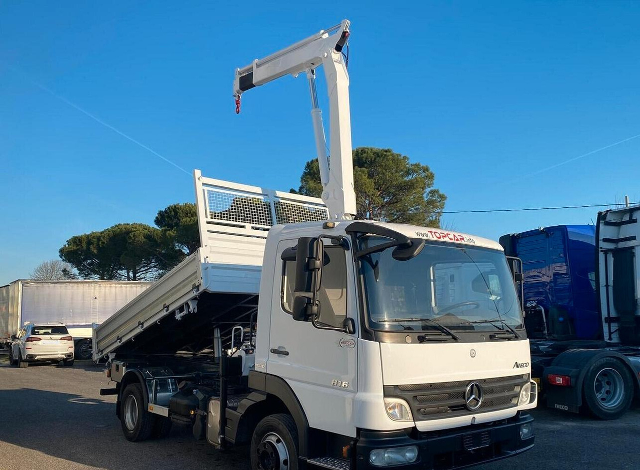 MERCEDES 816 ATEGO RIBALTABILE E GRU - Sklápač, Auto s hydraulickou rukou: obrázok 3 MERCEDES 816 ATEGO RIBALTABILE E GRU - Sklápač, Auto s hydraulickou rukou: obrázok 3