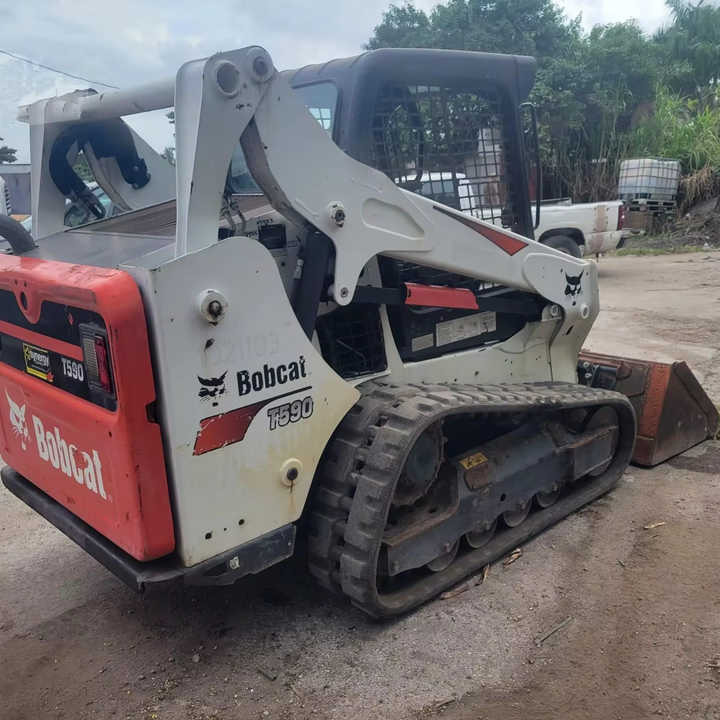 Bobcat Brand T590 Used Machine Skid Loader Hot Sale - Kolesový nakladač: obrázok 1 Bobcat Brand T590 Used Machine Skid Loader Hot Sale - Kolesový nakladač: obrázok 1