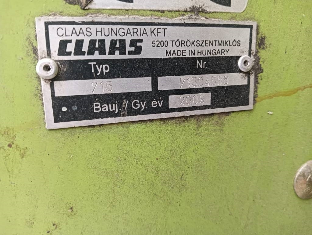 Claas C 750 - Příslušenstvo na kombajn: obrázok 3 Claas C 750 - Příslušenstvo na kombajn: obrázok 3